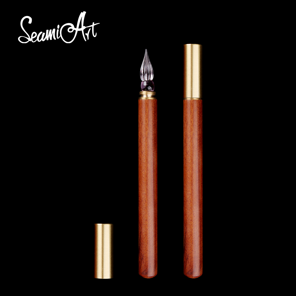 Ручка-перо SeamiArt с деревянн – обзор и цена Writing Tools