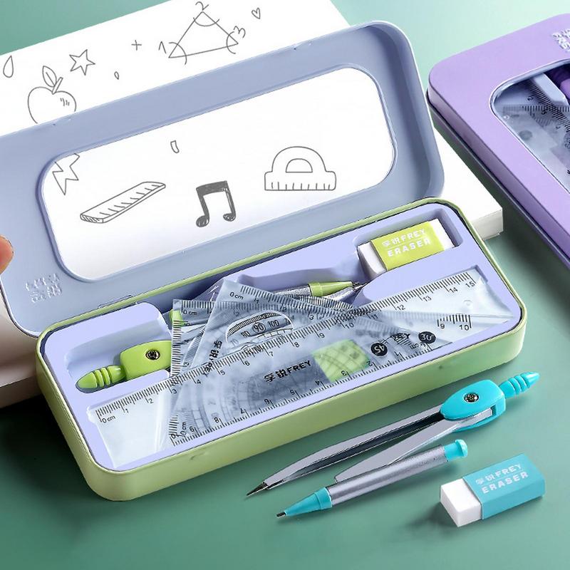 Набор транспортира и компаса Н – обзор и цена Math Geometry Set With Compass