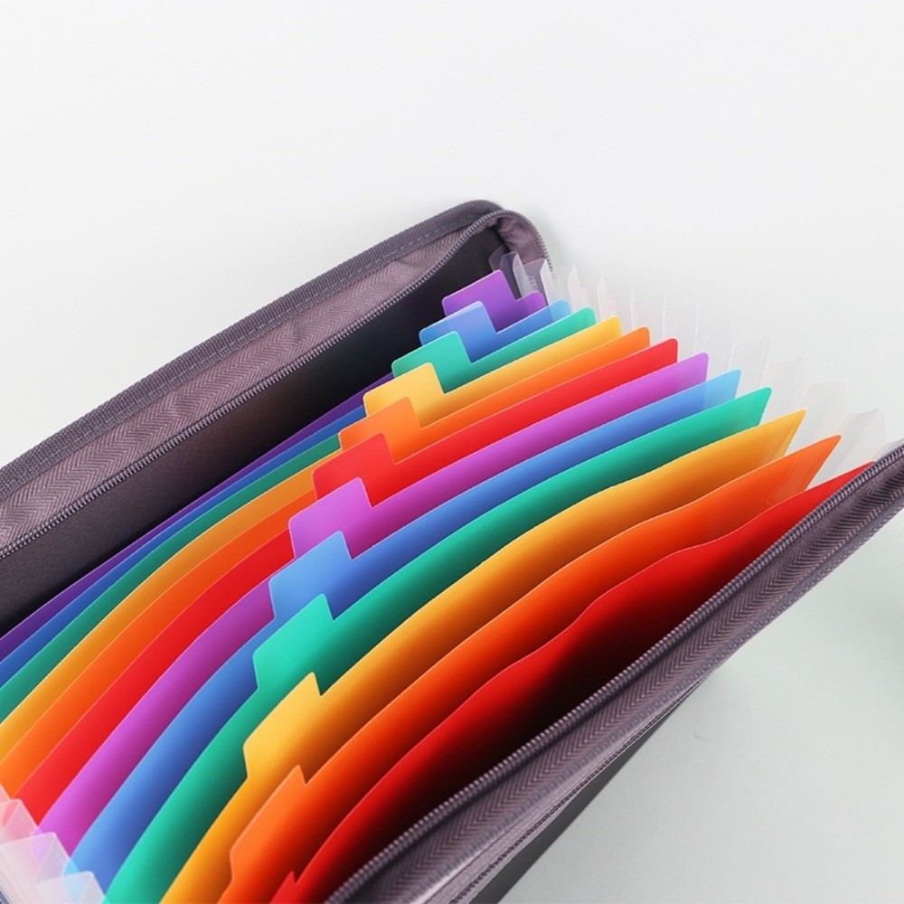 Папка-органайзер с 13 отделени – обзор и цена Expandable Accordion File Folder 13 Pockets