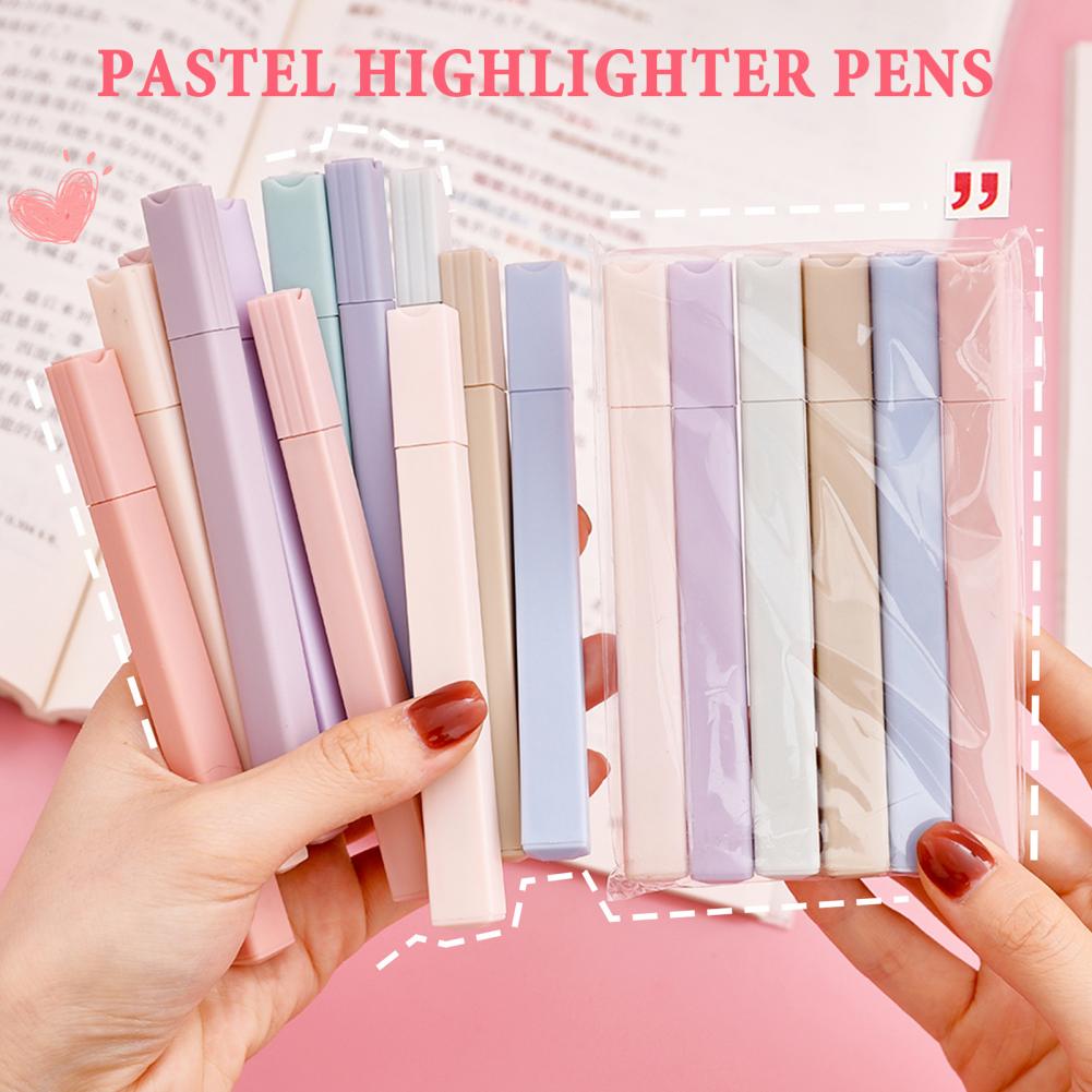 Набор цветных маркеров-выделит – обзор и цена Pastel Highlighter Set Double Ended